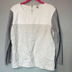 A49 J. crew color block sweatshirt top
